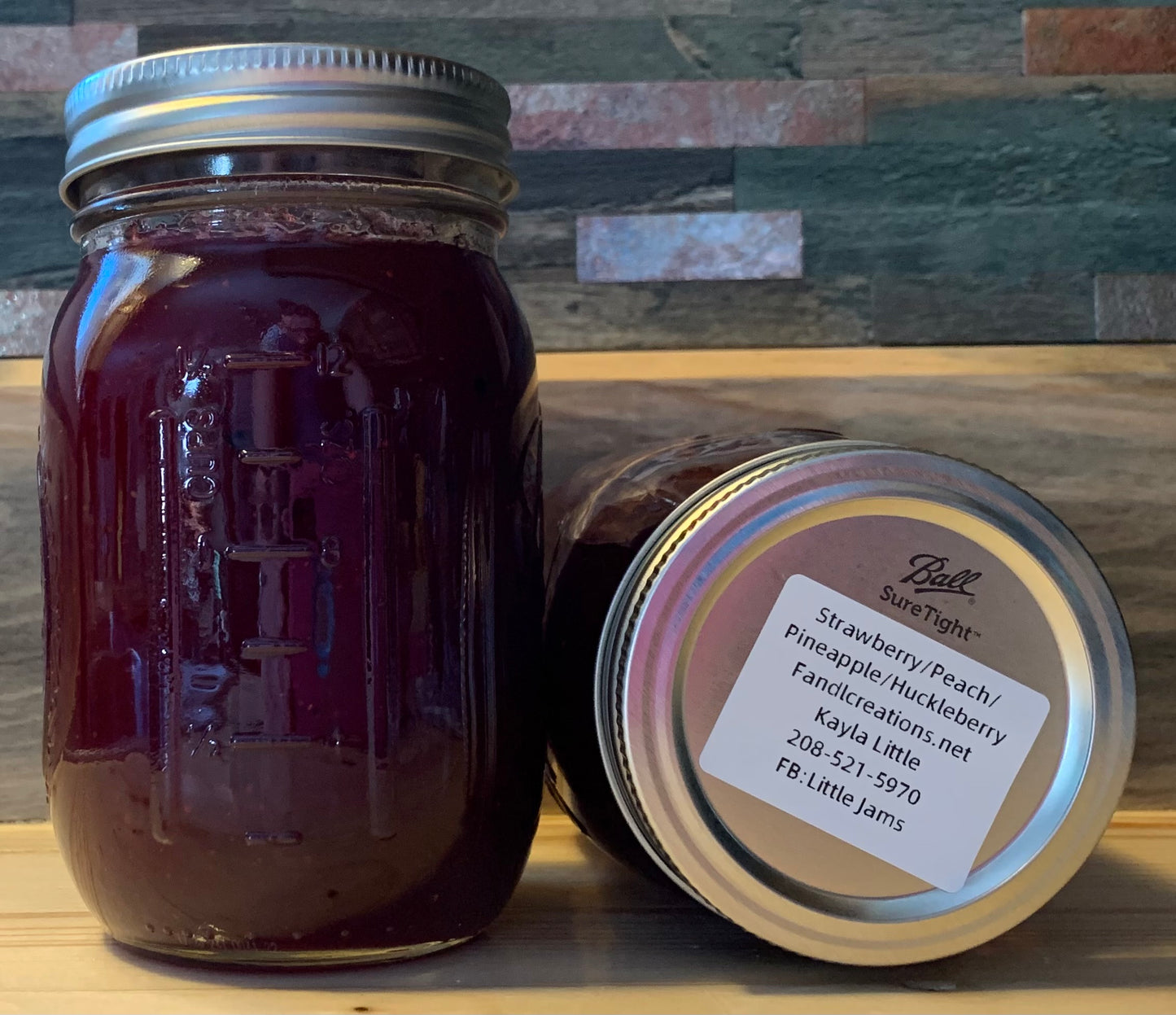 Strawberry/Peach/Pineapple/Huckleberry