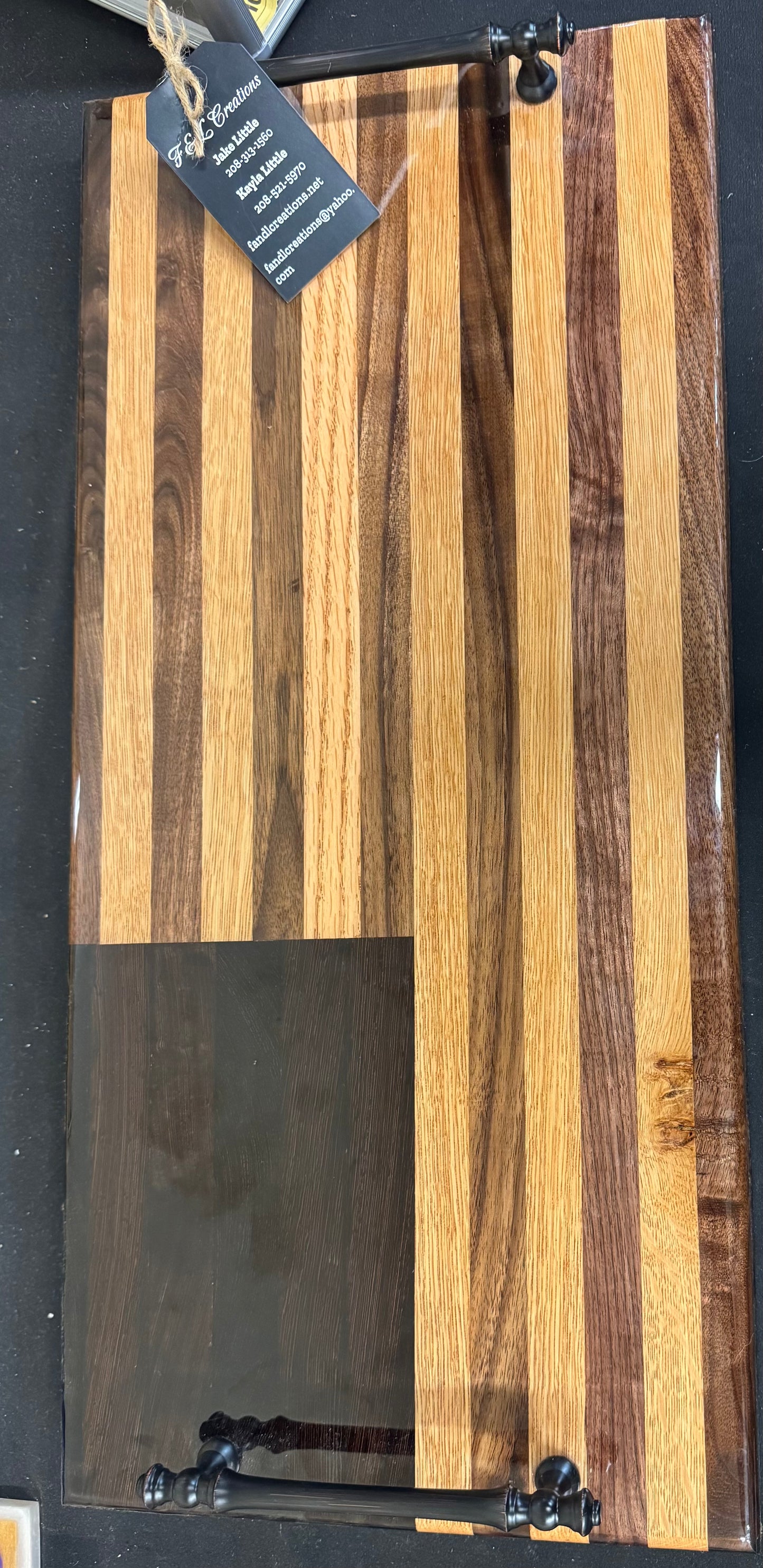 American flag charcuterie board