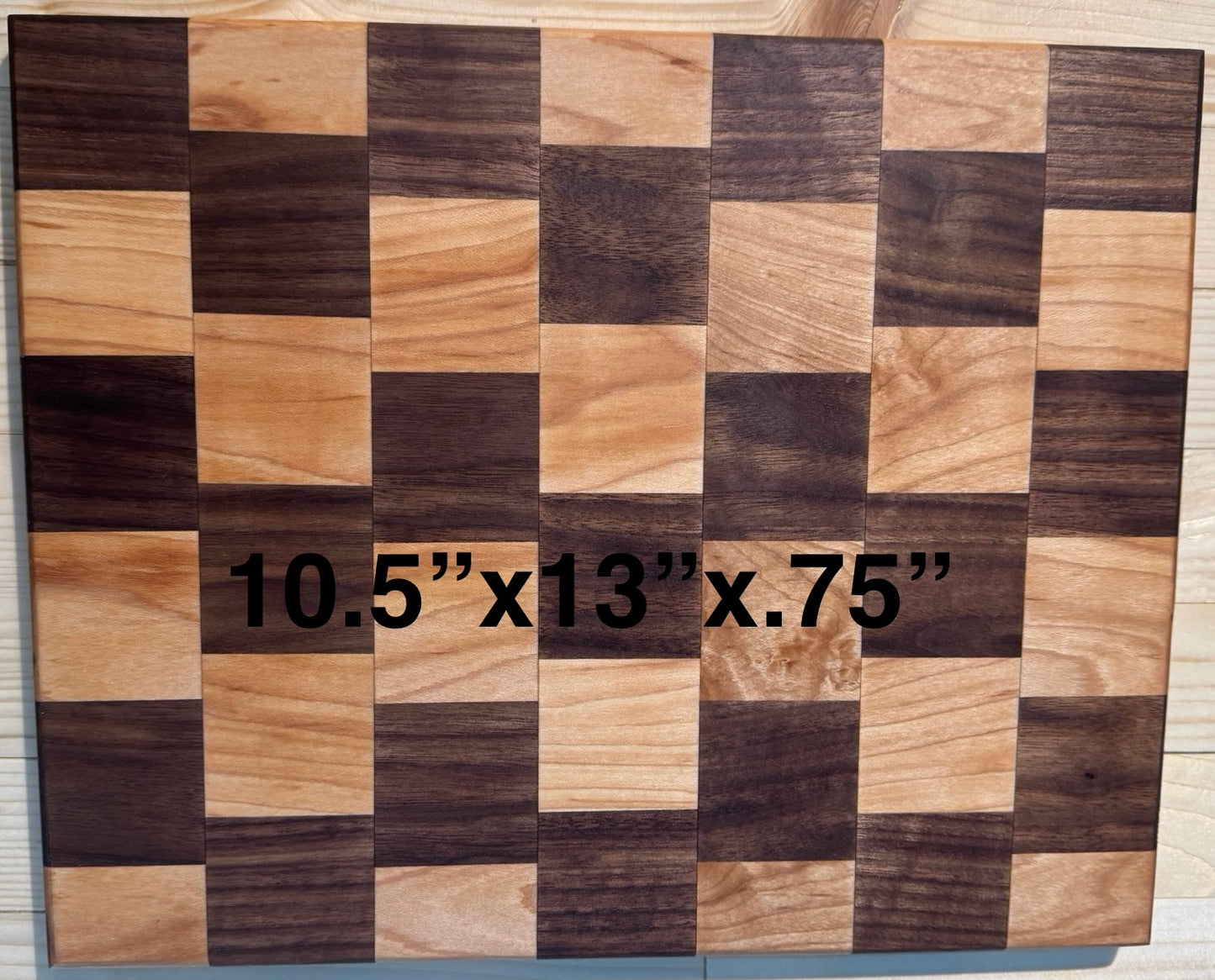 Maple and walnut Cutting board