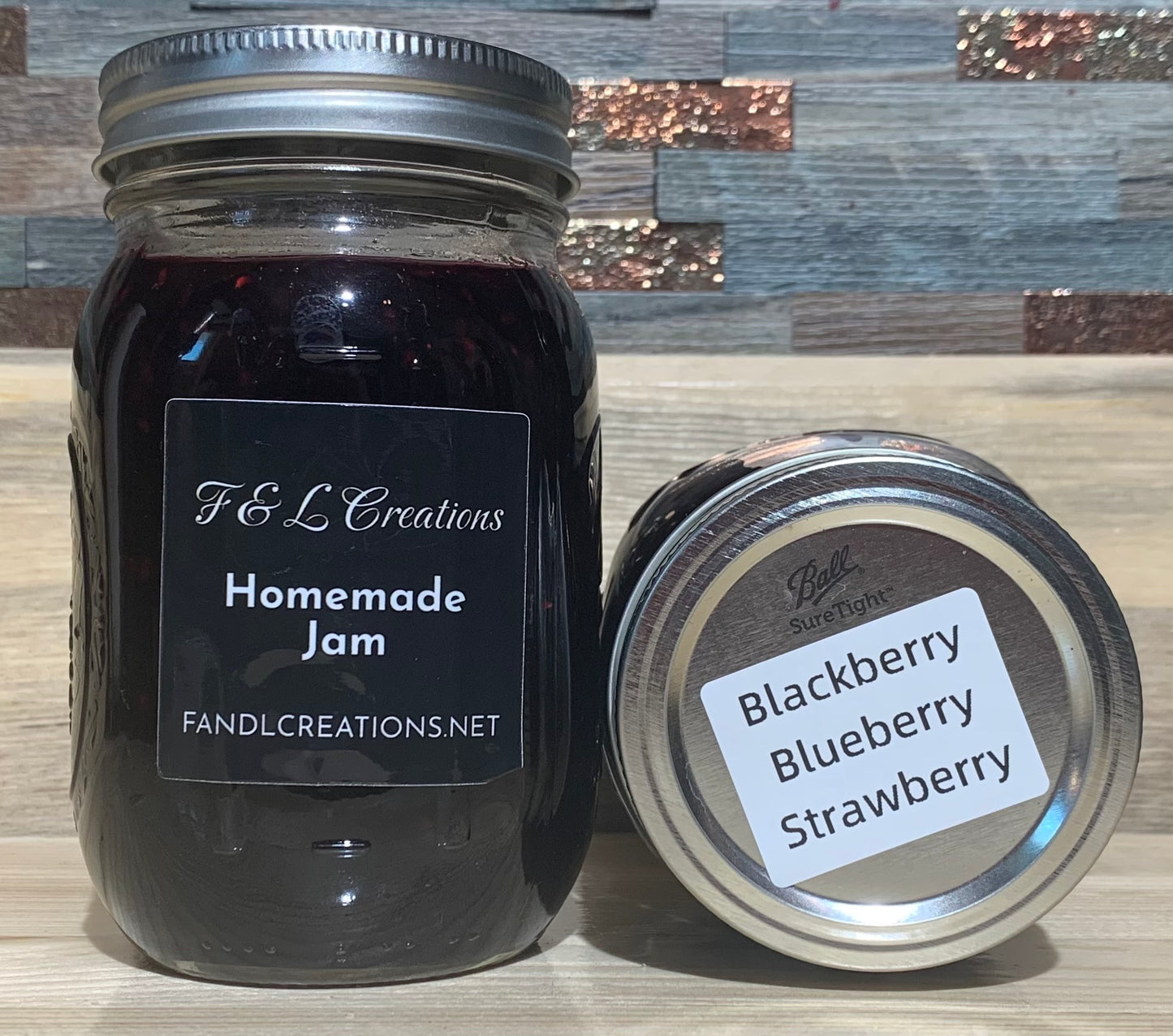 Blackberry Blueberry Strawberry Jam