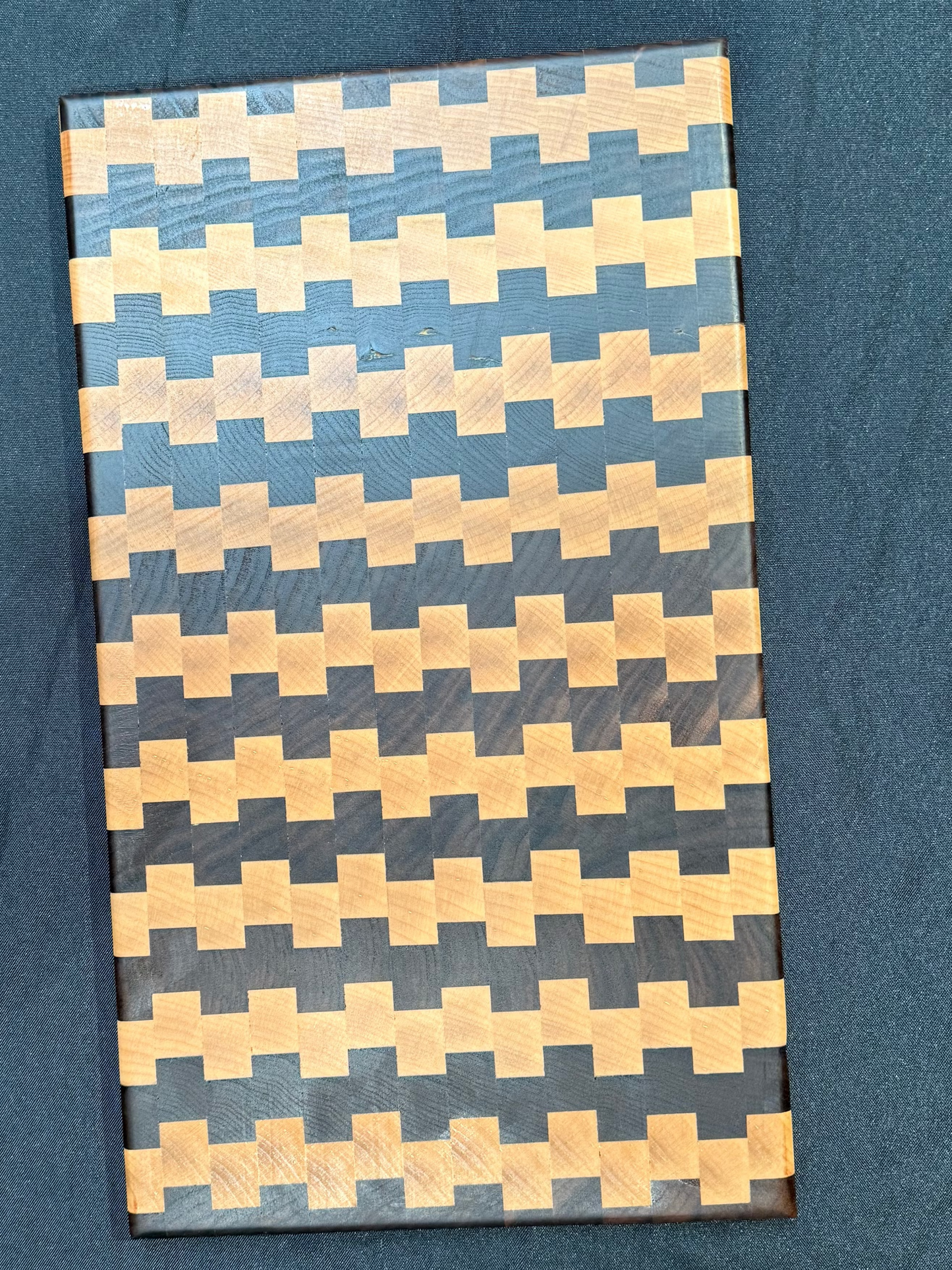 End Grain Maple & Walnut Cutting Board