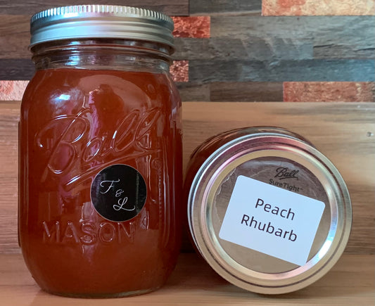 Peach Rhubarb Jam