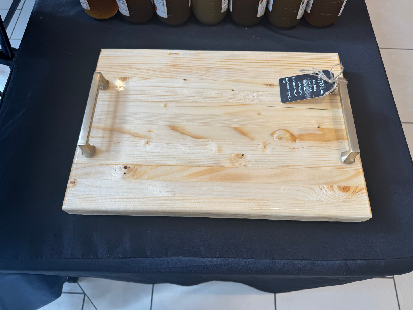 Hand Made Pine Charcuterie Board
