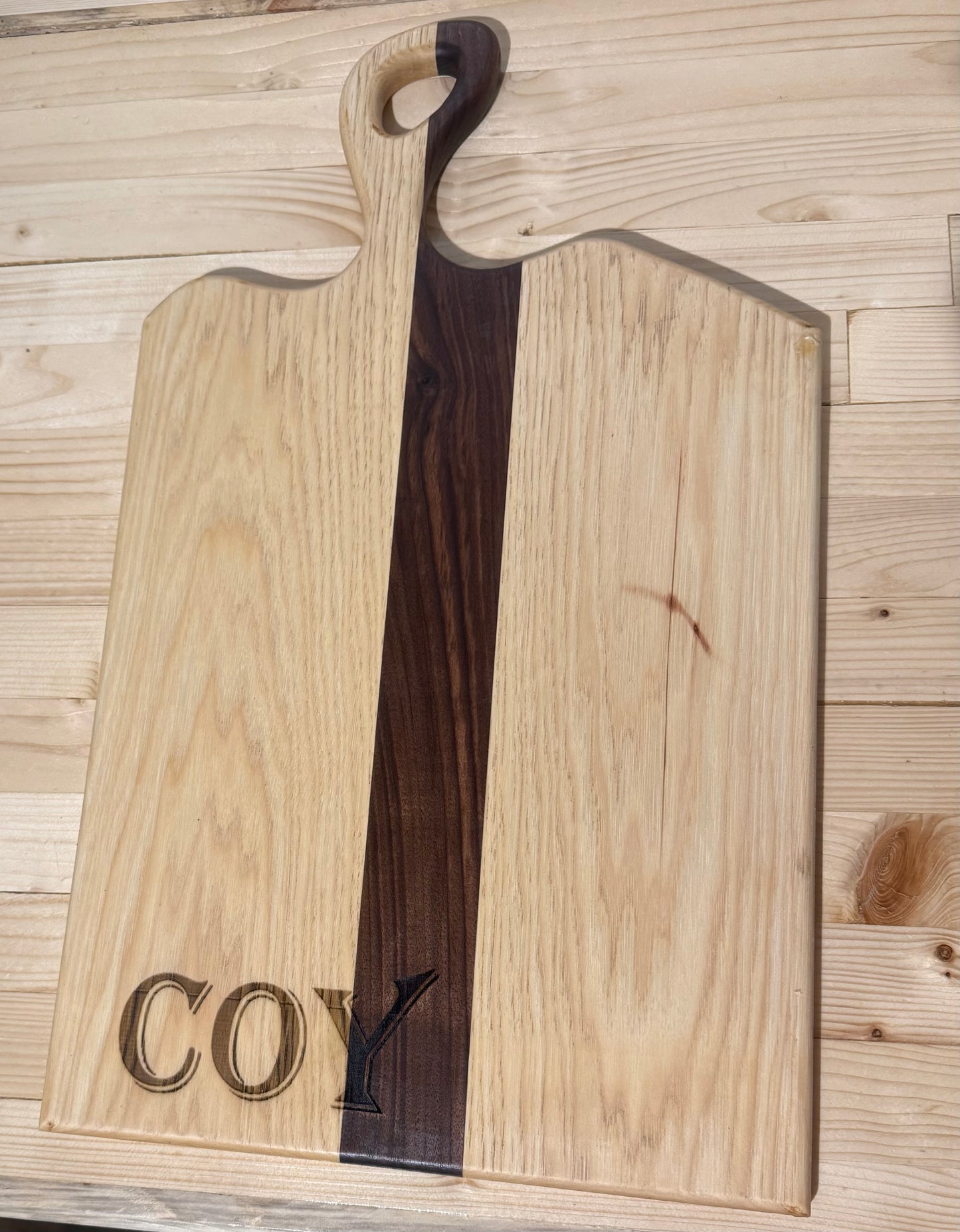 Laser engraved cutting boards