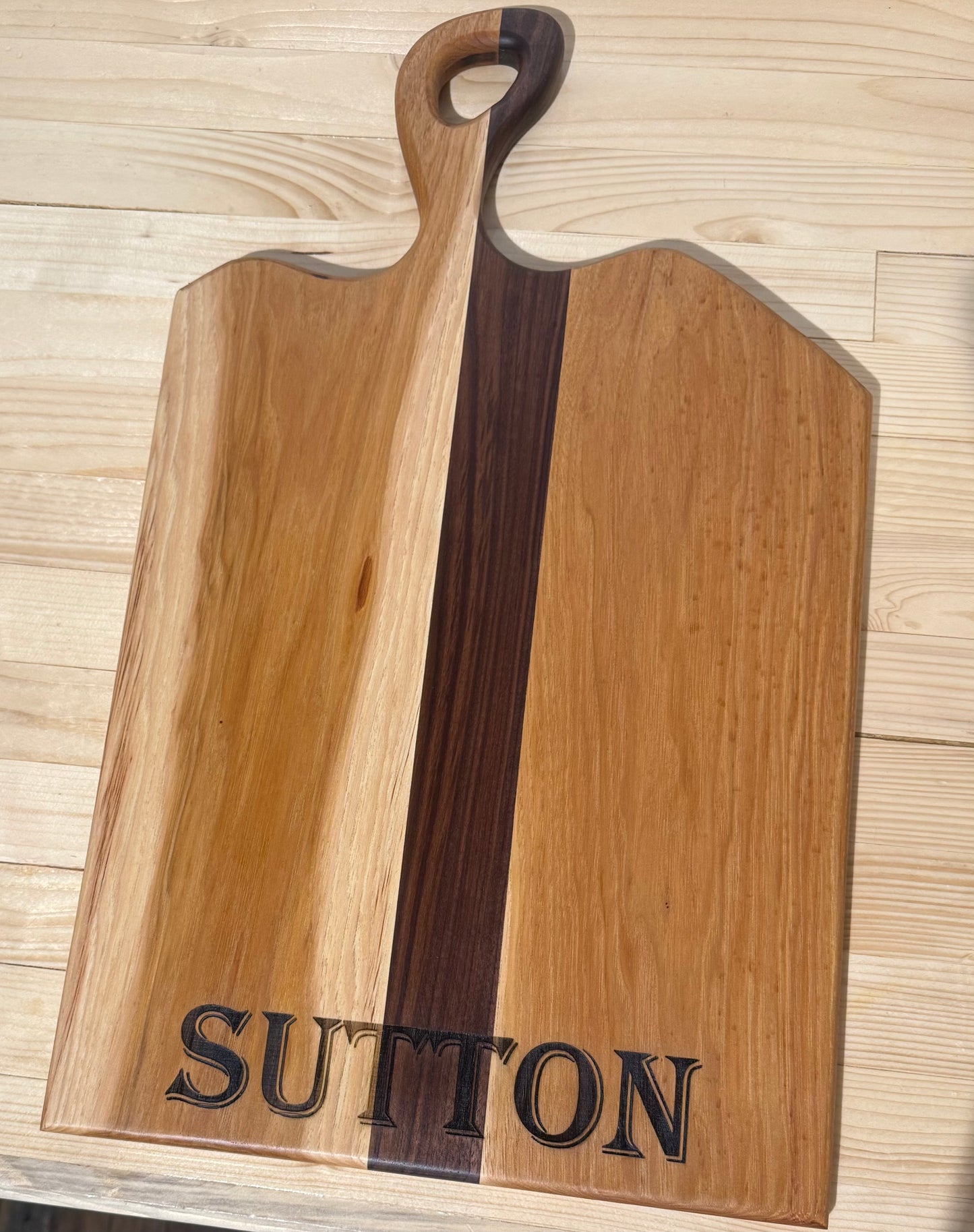 Laser engraved cutting boards
