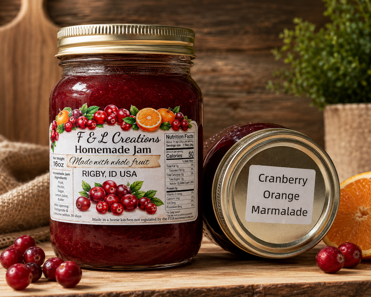 Cranberry Orange Marmalade