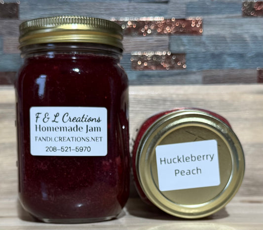 Huckleberry Peach Jam