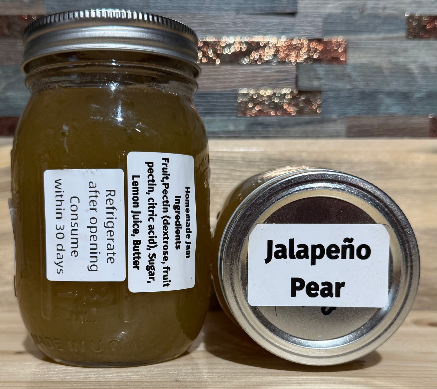 Jalapeño Pear Jam