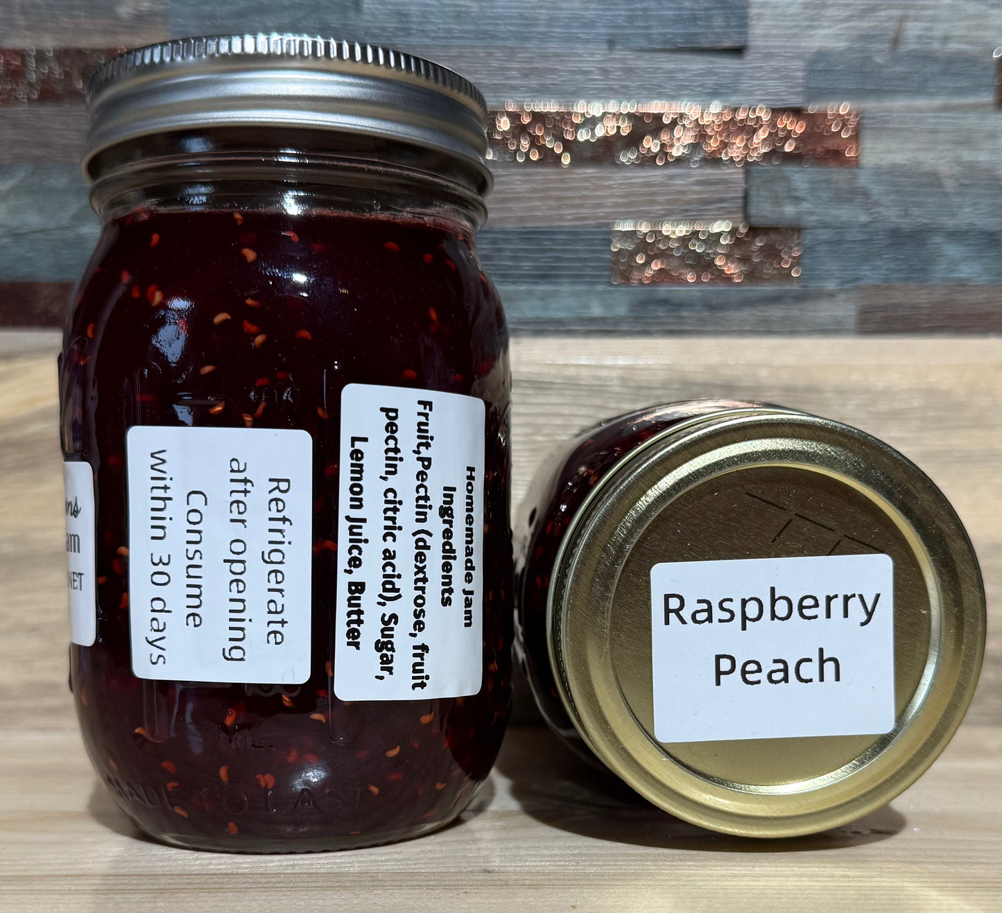 Raspberry Peach Jam