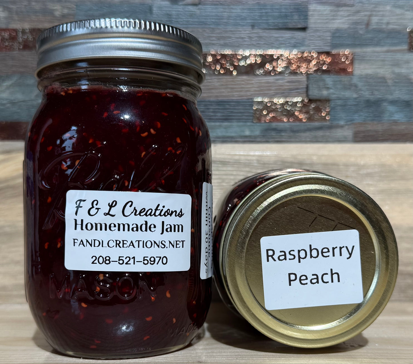 Raspberry Peach Jam