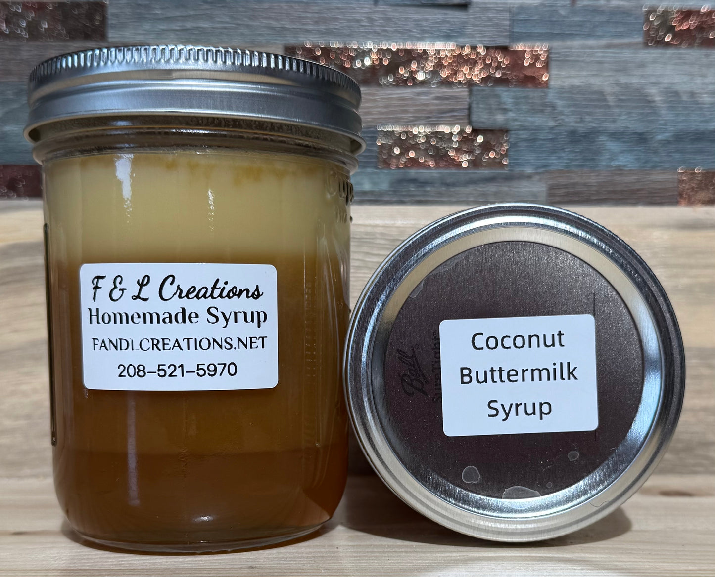 Coconut Buttermilk Syrup