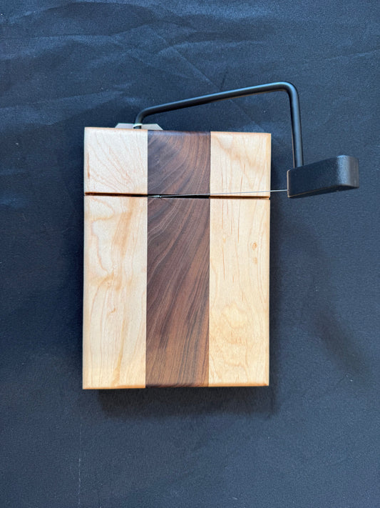 Maple & Walnut Handmade Cheese Slicer